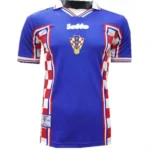 Croatia Retro Jersey Away World Cup 1998