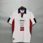 1998 England World Cup Home Retro Jersey - 图片 10
