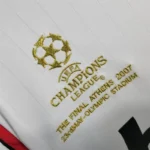 06-07 AC Milan UCL Final Retro Jersey Away Long Sleeve - 图片 5