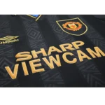 1993/95 Manchester United Retro Long Sleeve Away Jersey - 图片 6