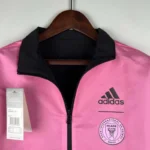 2023-2024 Inter Miami Reversible Windbreaker（black-pink）Soccer Jersey 1:1 Thai Quality - 图片 7