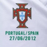 2012 Portugal Ronaldo #7 Retro Jersey Away Replica Euro Cup - 图片 4