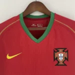 2006 Portugal Retro Jersey Home World Cup - 图片 3