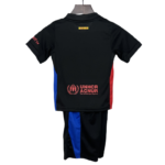 Kids Barcelona X Travis Scott Away Soccer Kits 25-26 - 图片 2