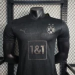22-23 Borussia Dortmund All-Black Jersey Player Version - 图片 3