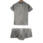 Real Madrid 24-25 Third Away Grey Kids Kits Jersey+Shorts - 图片 3