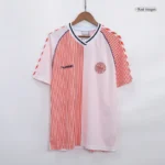 Denmark 1986 Retro Jersey Away - 图片 9