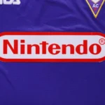 98-99 Fiorentina RUI COSTA #10 BATISTUTA #9 Retro Jersey Home - 图片 6