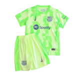 2024-25 Kids Barcelona Third Kit(Jersey+Short) Without Spofity Text