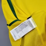 Brazil Retro Jersey Home World Cup 2002 - 图片 8