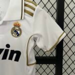 Real Madrid 11-12 Home Retro Kids Kit Soccer Jersey - 图片 6