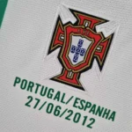 2012 Portugal Retro Jersey Away Long Sleeve - 图片 6