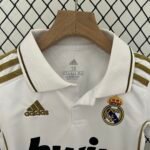 Real Madrid 11-12 Home Retro Kids Kit Soccer Jersey - 图片 4