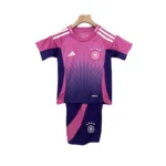 2024 Germany Euro Cup Away Kids Kit Jersey+Shorts - 图片 3