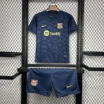 24-25 Barcelona 125th Anniversary Edition Kids Kits Youth Apparels Football Jersey - 图片 6
