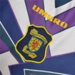 Scotland 1996 Retro Jersey Away - 图片 6