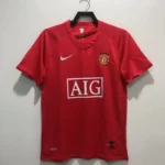 2007-08 Manchester United RONALDO #7 Retro Jersey Home - 图片 2