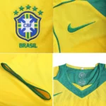Brazil Retro Jersey Home 2004 - 图片 3