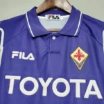 Fiorentina 1999/00 Retro Soccer Jersey Home Replica - 图片 3