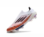 Adidas F50+ Lightstrike Pro Laceless FG Firm Ground Soccer Cleats - White/Leopar - 图片 3