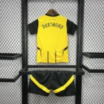 24-25 Borussia Dortmund Home Kids Kit Jersey+Shorts - 图片 4