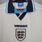 1996 England Retro Jersey Home Replica Euro Cup - 图片 8