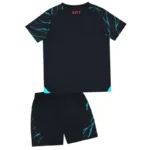 2023/24 Kids Manchester City Third Away Kit Jersey+Shorts - 图片 2