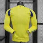 24-25 Al Nassr Home Long Sleeve Jersey Player Version - 图片 4