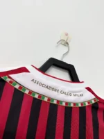 11-12 AC Milan Retro Jersey Home - 图片 4