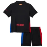 24-25 Barcelona Away Soccer Kids Jersey+Shorts - 图片 2