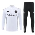 25-26 Inter Miami White Training Kits Long Football Tracksuits