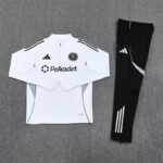 25-26 Inter Miami White Training Kits Long Football Tracksuits - 图片 3