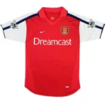 00-01 Arsenal Bergkamp #10 Retro Jersey Home - 图片 2