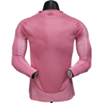 Inter Miami CF Home Pink Soccer Jersey Player Version Shirt Long sleeve 2025-26 - 图片 2