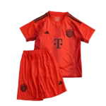 24-25 Bayern Munich Home Soccer Kids Kit Jersey+Shorts