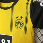 24-25 Borussia Dortmund Home Kids Kit Jersey+Shorts - 图片 5