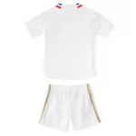 23-24 Kids Olympique Lyonnais Home Kit Jersey+Shorts - 图片 2