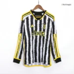 2023-24  Juventus Home Long Sleeve Jersey - 图片 2