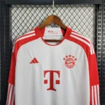 23-24 Bayern Munich Home Long Sleeve Jersey - 图片 4