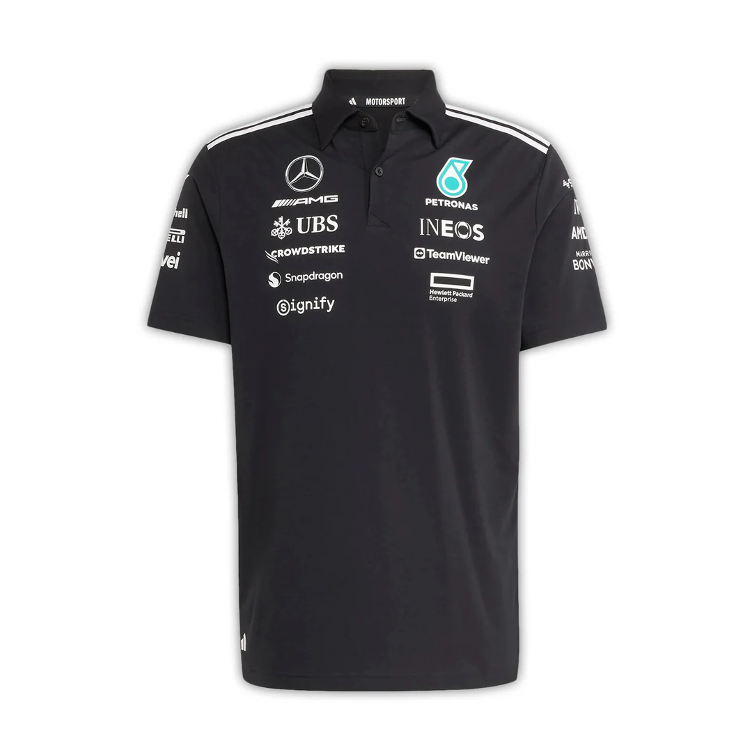 7007968b45.webp Mercedes-AMG Petronas F1 2025 Team Polo Shirt - 图片 1