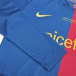 2008/09 Barcelona UCL Final Retro Home Long Sleeve Jersey - 图片 6