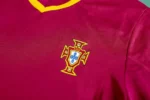 2000 Portugal Retro Soccer Jersey Home Replica Euro Cup - 图片 5