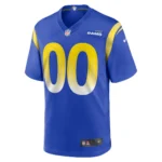 Men's Los Angeles Rams Nike Royal Custom Game Jersey - 图片 3