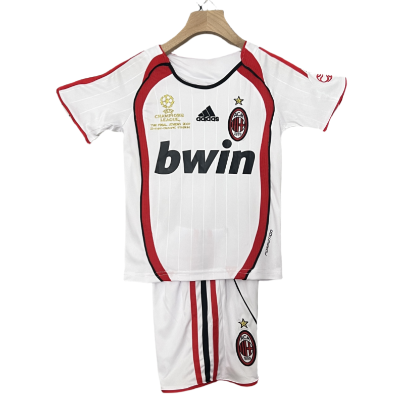 755519c5d9.png Kids AC Milan UCL Final Kits Retro Jersey Away 06-07 - 图片 1