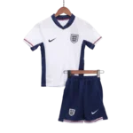Kids England Home Kit EURO 2024 Children Apparel - 图片 3