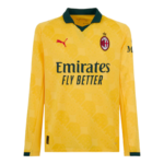 Ac Milan Third Away Long sleeved  football Shirt 2025-26 Fan version