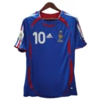 2006 France Zidane #10 Retro Jersey Home World Cup - 图片 2
