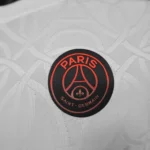 25-26 PSG Player Version Academy Pro Pre-Match White Jersey Customized team emblem stars - 图片 6