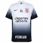 Corinthians Home Yuri Alberto 9 Shirt incl. Full Sponsor Set 2024-2025  Player version / fans version  Non-Customize - 图片 3