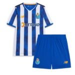 Kids FC Porto Home Kits(Jersey+Shorts) 2024-25